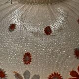 60s embroidered lantern chandelier