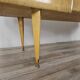 1950s maple chest of drawers with a marble top