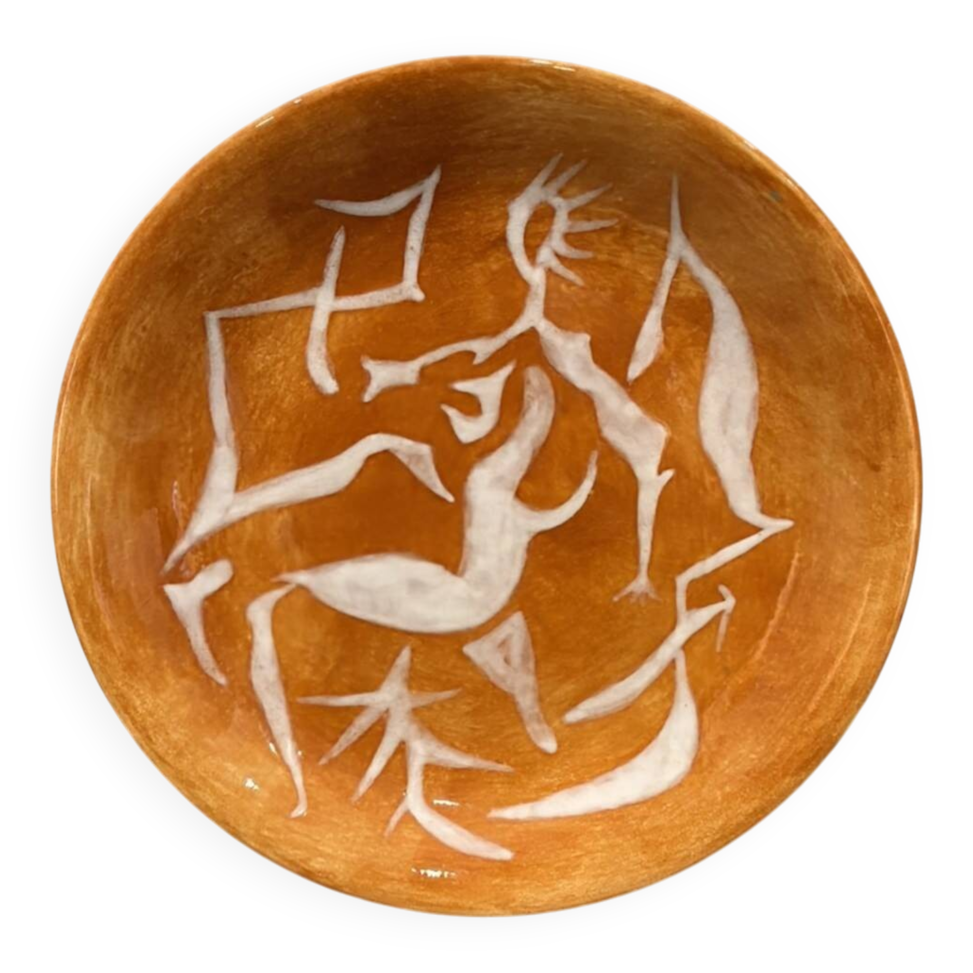 Assiette décorative Jean Lurçat Sant Vicens 1956