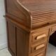 American desk in solid oak, 20th century