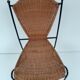 4 chaises en rotin