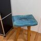 Stool in porcelain & oak by Judith van den Boom, Netherlands, 2012