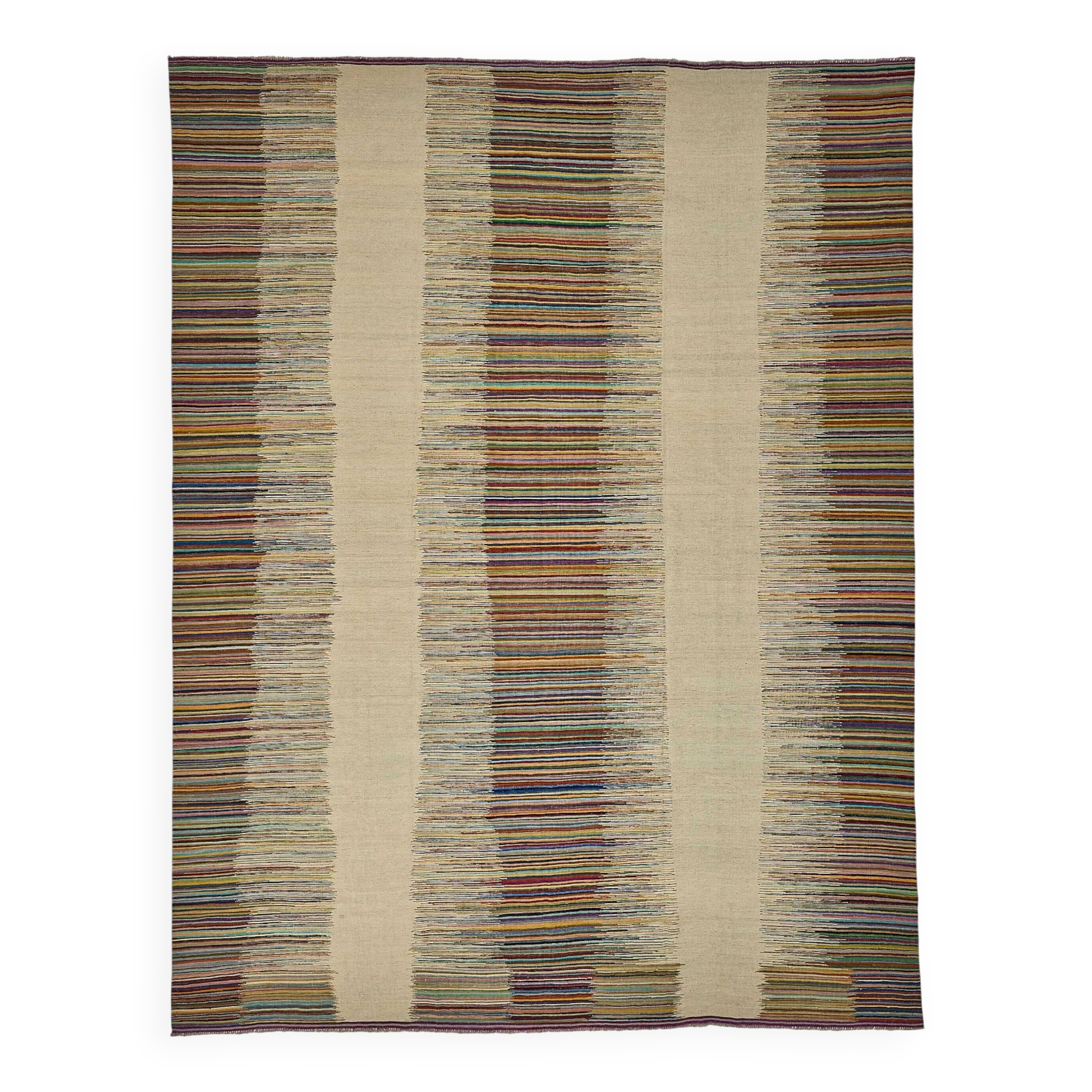 Contemporary Tribal Decorative Kilim 321 cm x 408 cm