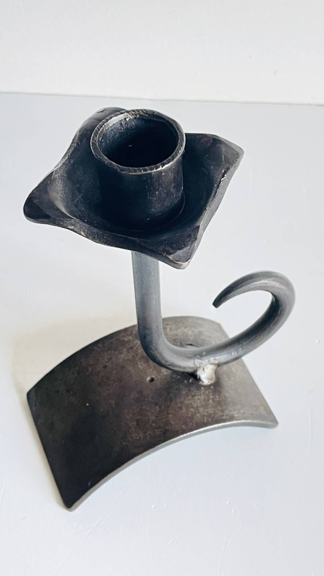 Vintage Brutalist Candle Holder