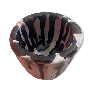 Pot en céramique vernissée