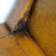 Rare entrance bench - Old chest bench - toy chest - oak color