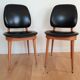 Vintage chairs "Pégase" Pierre Guariche/Baumann