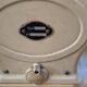 Antique Testut Dayton white bakelite grocery scale, 1960s