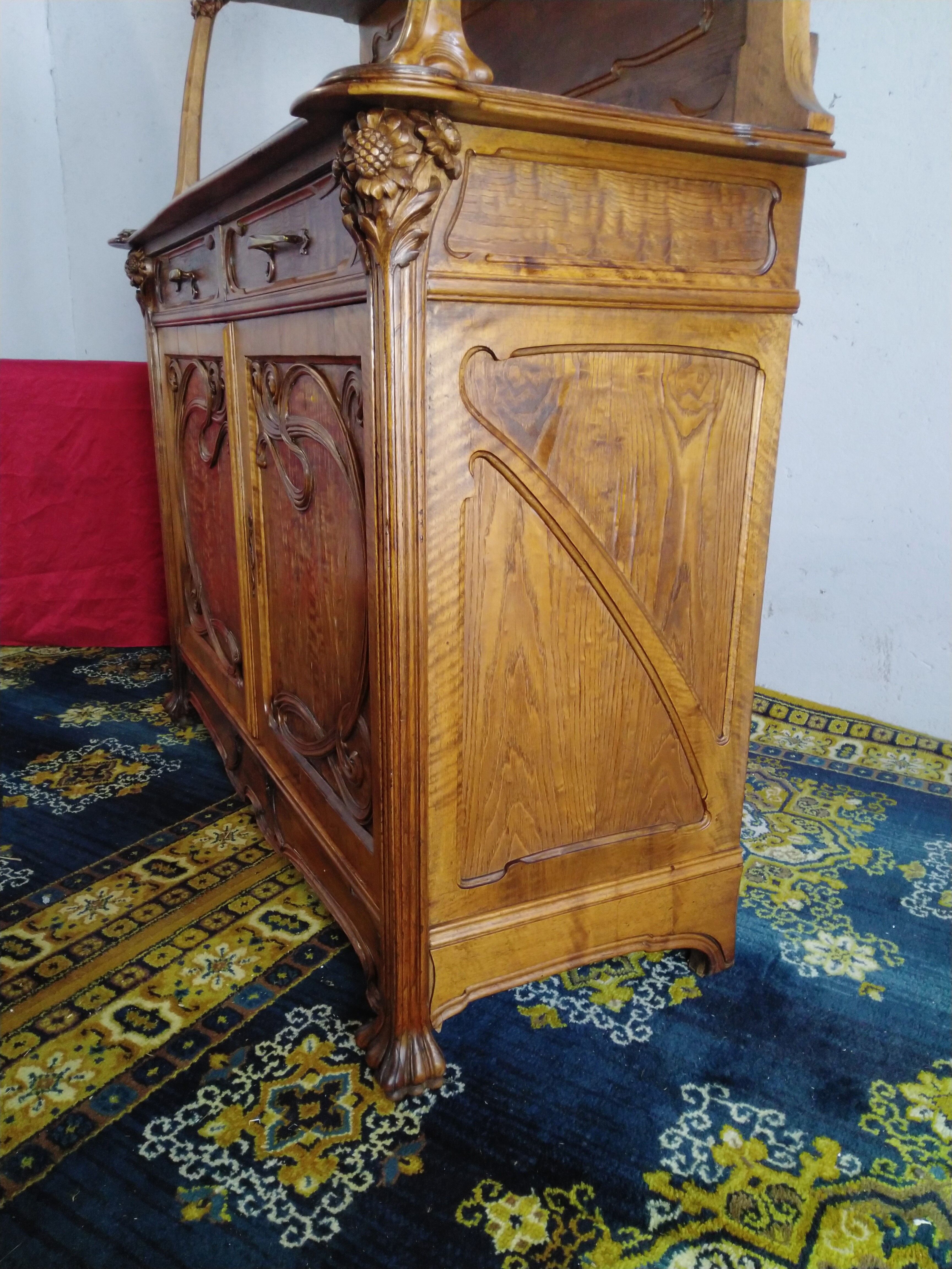 Buffet art nouveau antoine bastet lyon