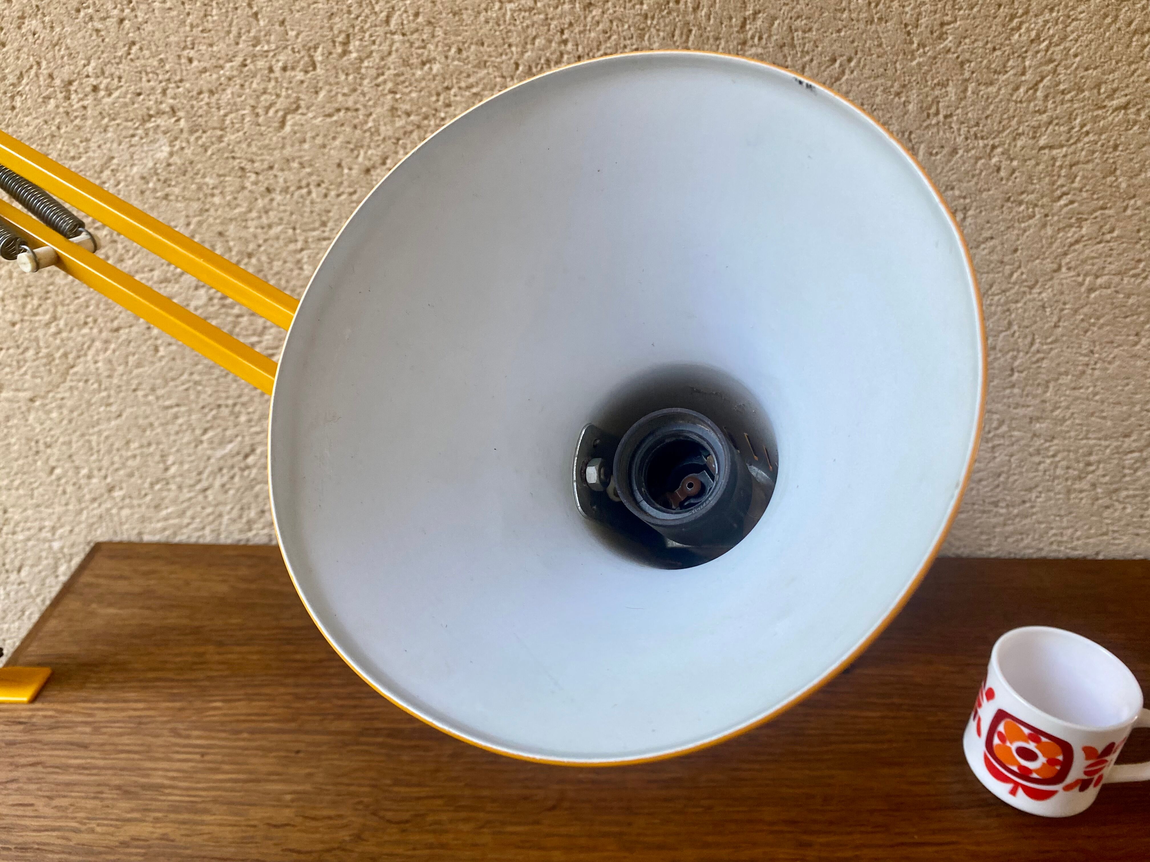 Desk lamp architect Twist t1 vintage Italian design 70