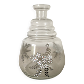 Vase ,Carafe ancienne fleurie