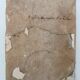 Antique painting on alabaster, Italy, 18th century, Saint Anthony of Padua