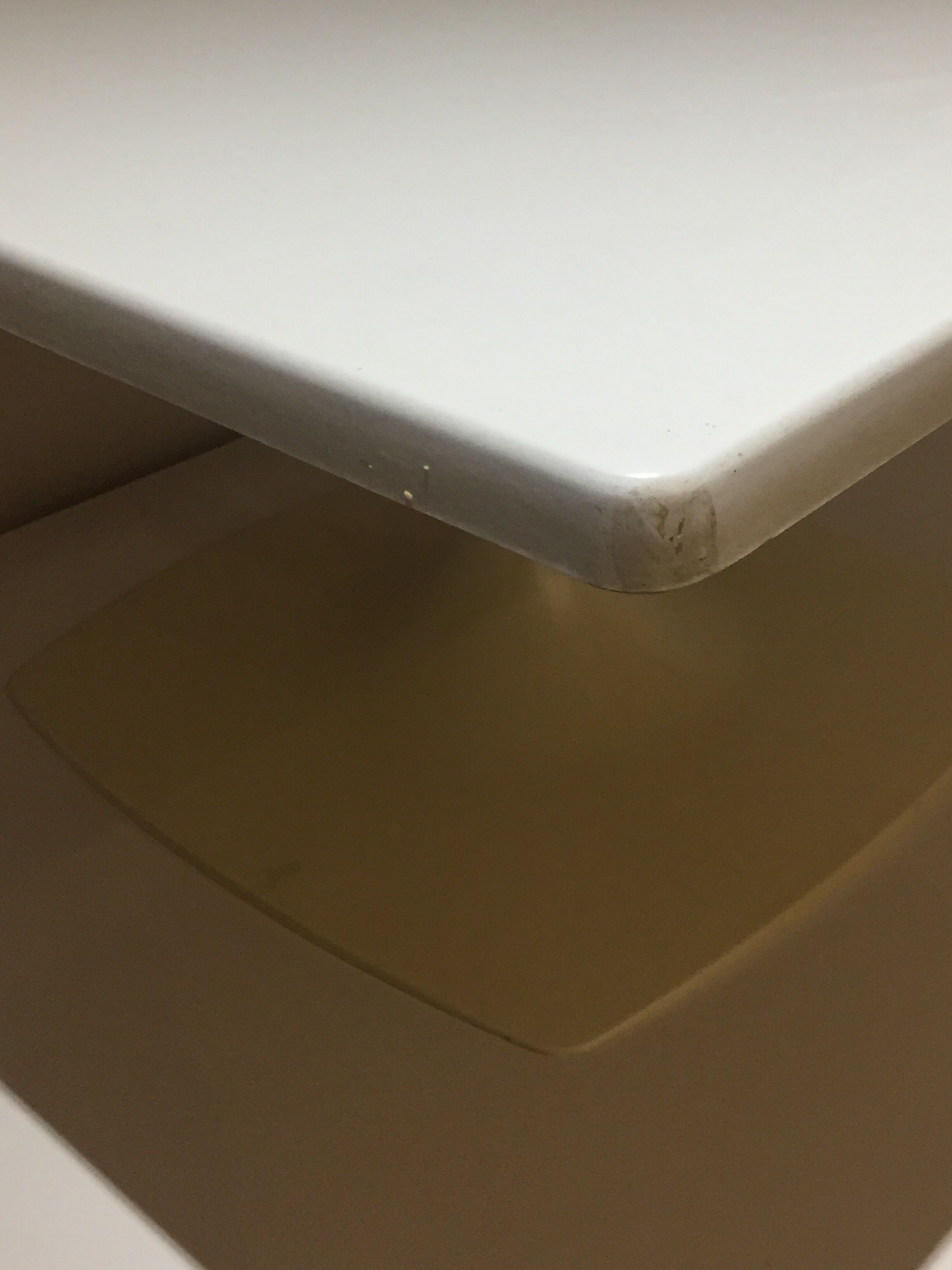 Coffee table tulip feet Stamp Nurieux, France, year 1970