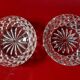 Bonbonnière, cut glass trinket dish.