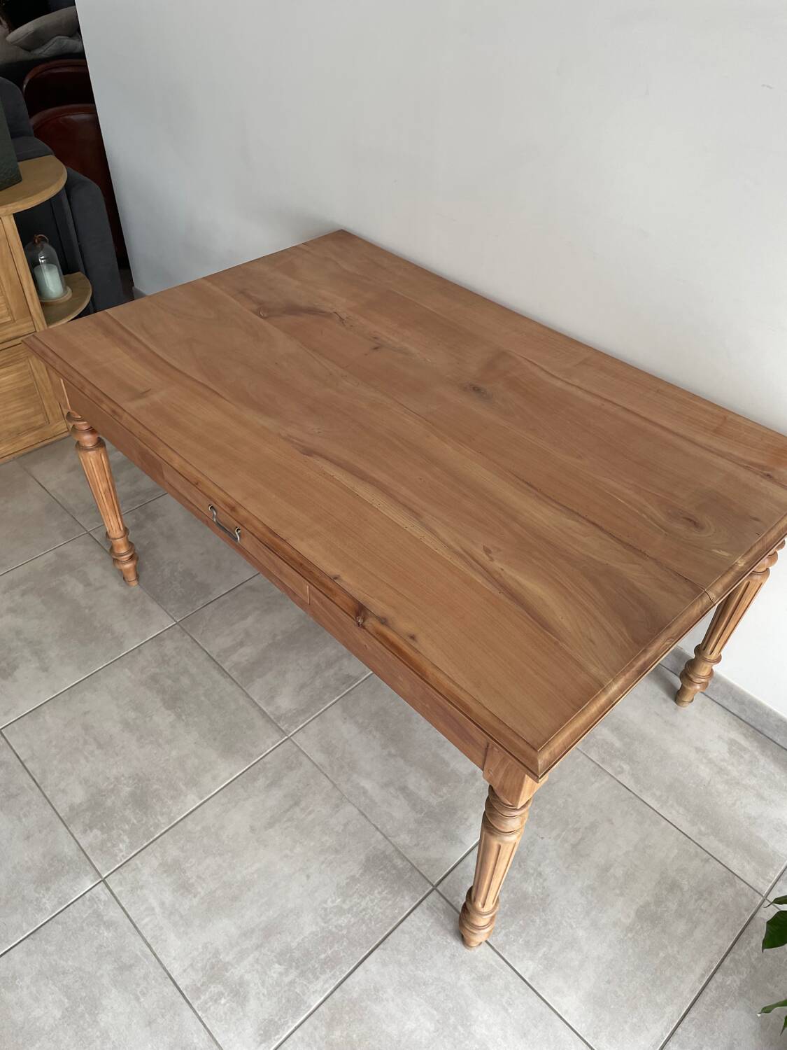 Pretty old cherry wood table