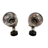 Pair of modular wall lights Scandinavian design 1960.