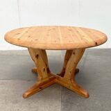 Vintage pine coffee table by Burchardt Nielsen, 1970s.