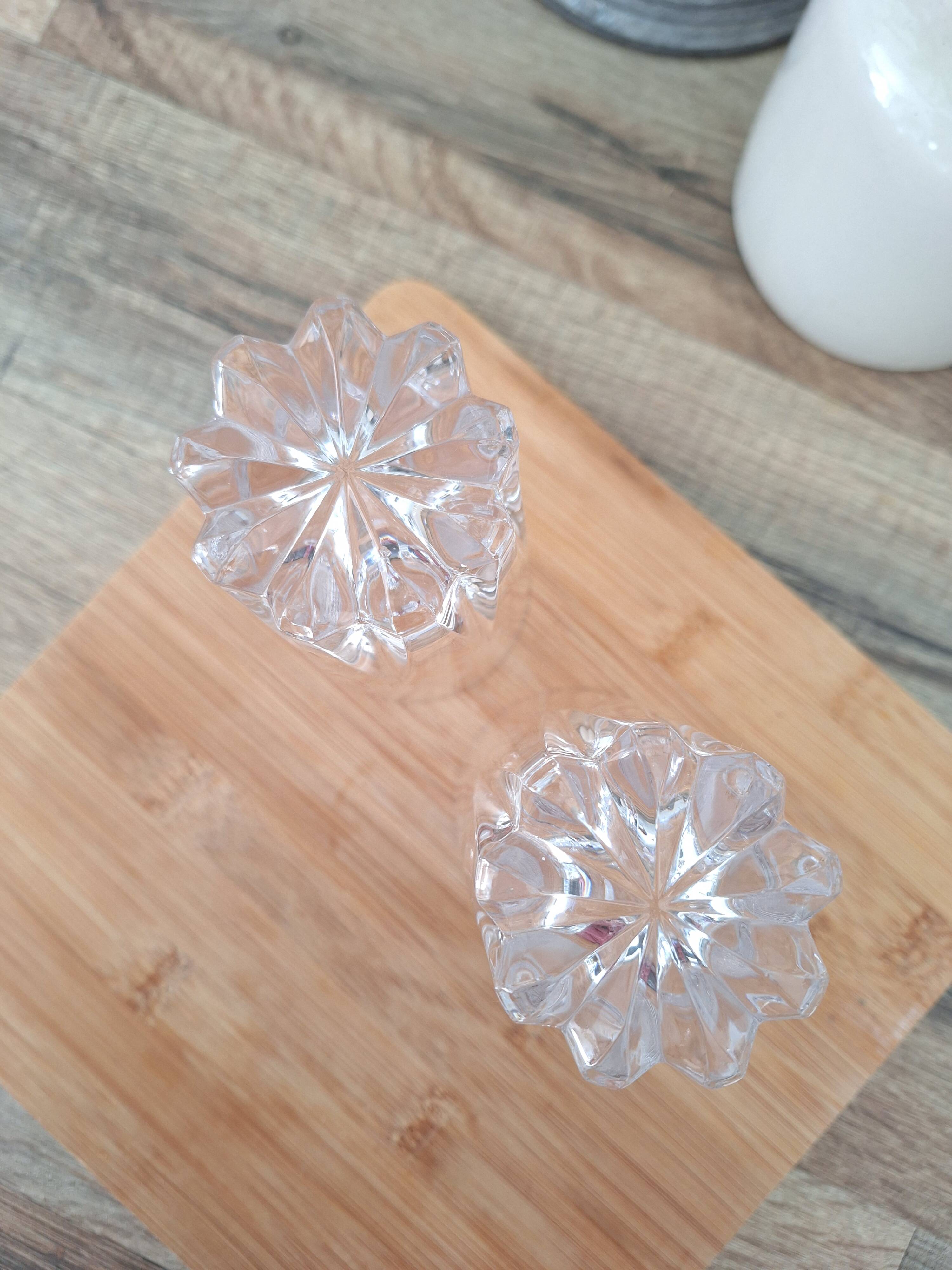 Verres à eau ou apéritif vintage en cristal