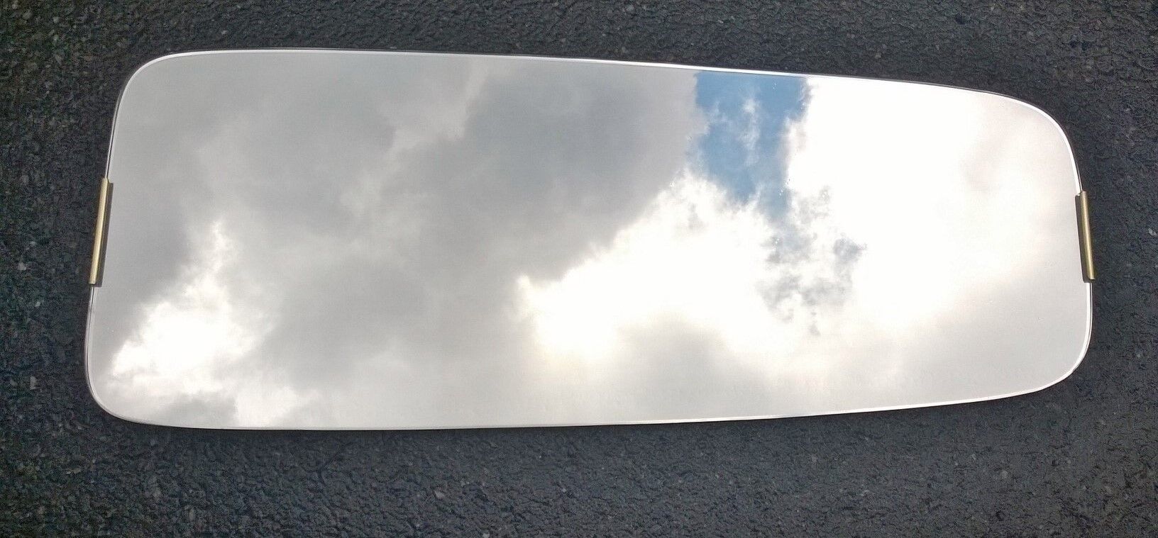 Mirror from the 60s  size 31x76cm