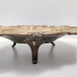 Chiseled and Embossed Cast Bronze Centerpiece / Bowl, Italy