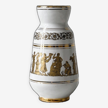 Vintage Greek ceramic vase by Neofitou