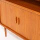 Bookcase by Svend Dyrlund with tambour doors