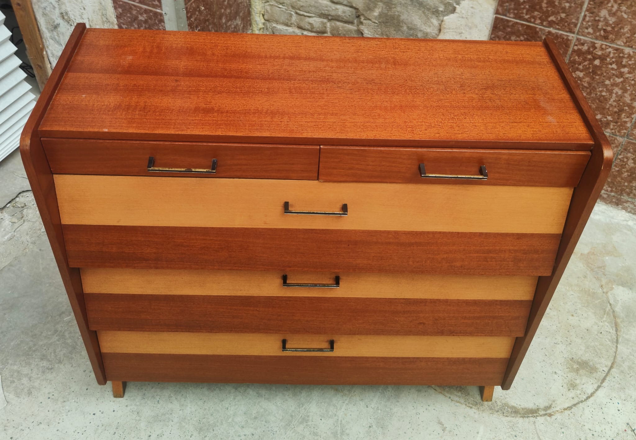 Armoire à chaussures mid century