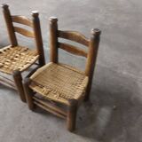 Set de 4 chaises vintages