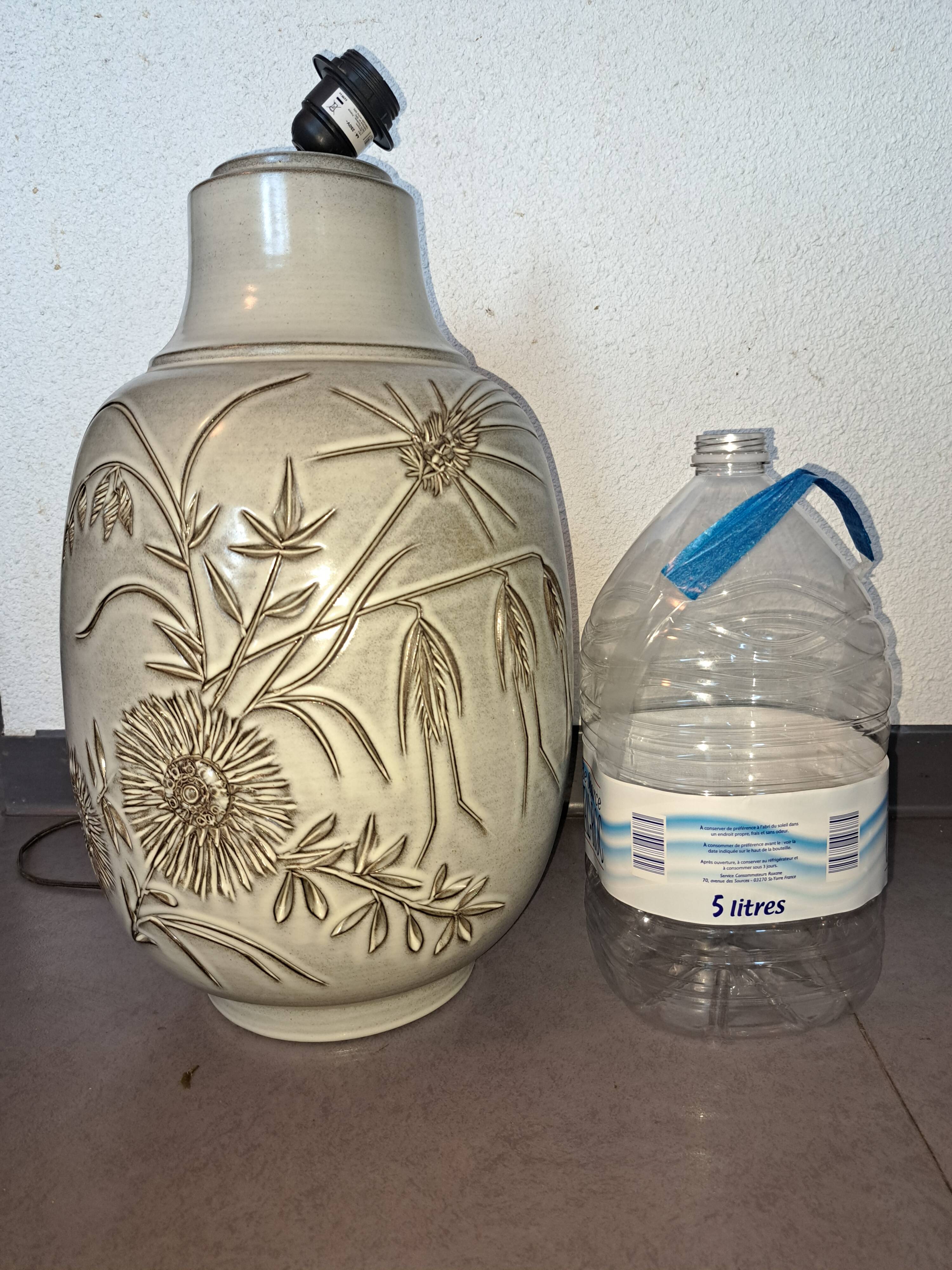 Pied de lampe H.besson valauris