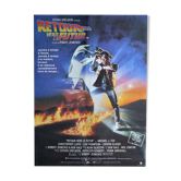 Original cinema poster - "retour to the futur" - zemeckis - 1985