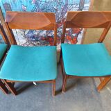 Four vintage Italian chairs from the 1980s