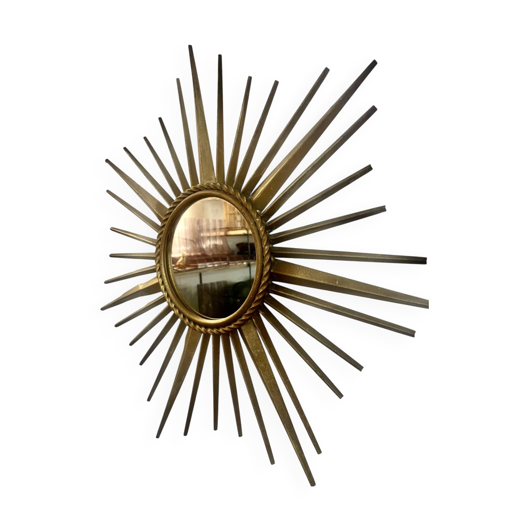 Small sun mirror — Chaty Vallauris France, Vallauris — 1950s