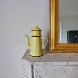Large enameled coffee pot