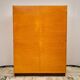 Two-door wardrobe designed by Mojmír Požár, Czechoslovakia, 1960s.