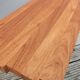 1950s wood and metal portico coffee table