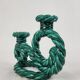 Candlestick 2 ceramic lights from Vallauris