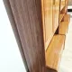 Multifunctional, modular shelving unit/wall system, teak, Denmark, 60s/70s