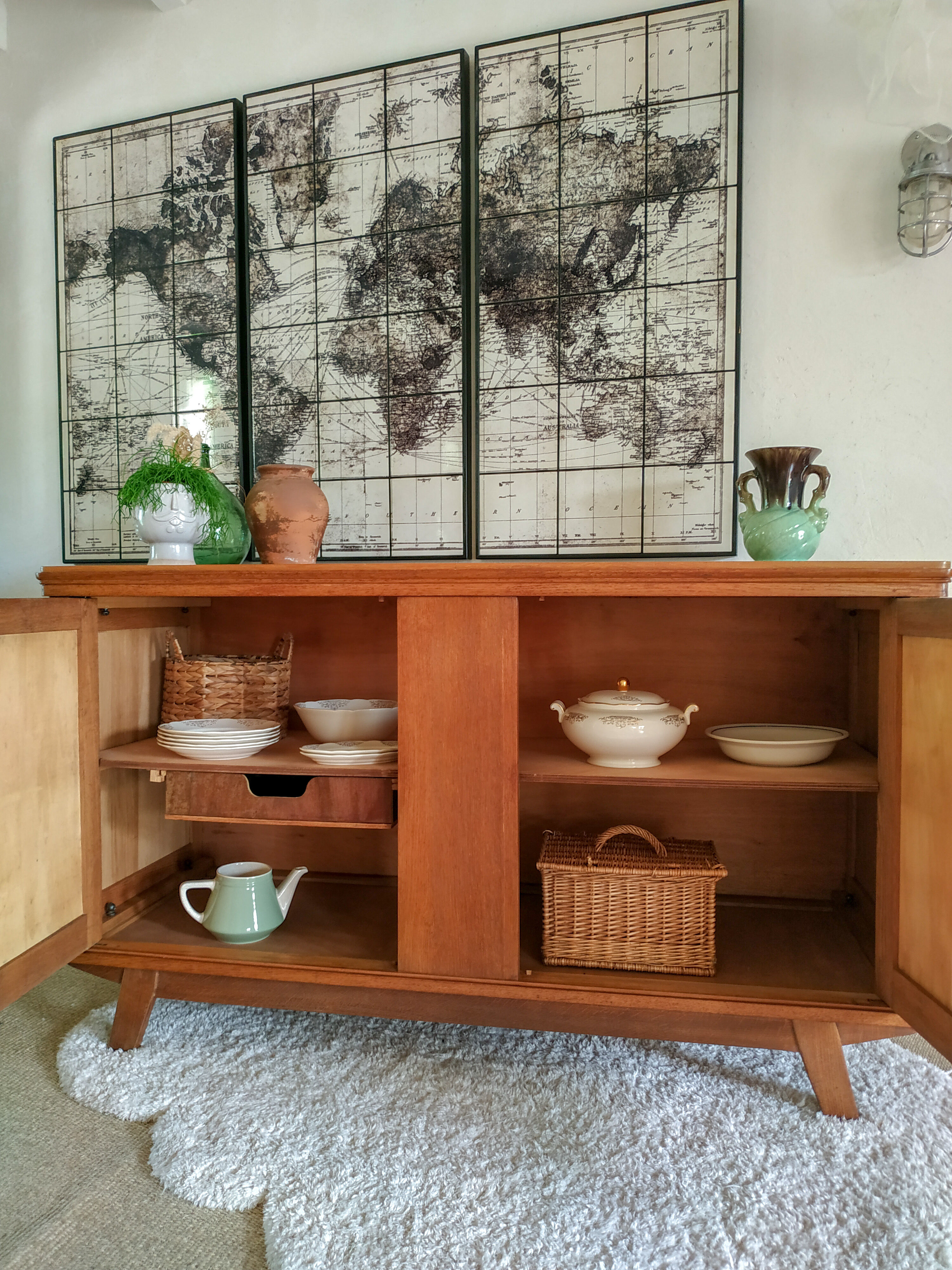 Enfilade feet compass 50s