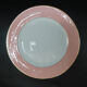 Set de 4 assiettes plates - L'Amandinoise - Rose pastel