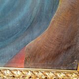 Oil painting on canvas Virgin and Child portrait 1940 - 102/72cm