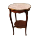 Side table old pink marble
