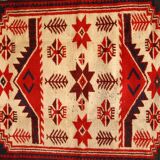 Tapis vintage fait main Anatolien turc 87cm x 145cm (1970s)