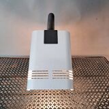 1970 Targetti Sankey workshop lamp in brushed aluminum.