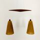 Suspension en teck et sisal par Temde