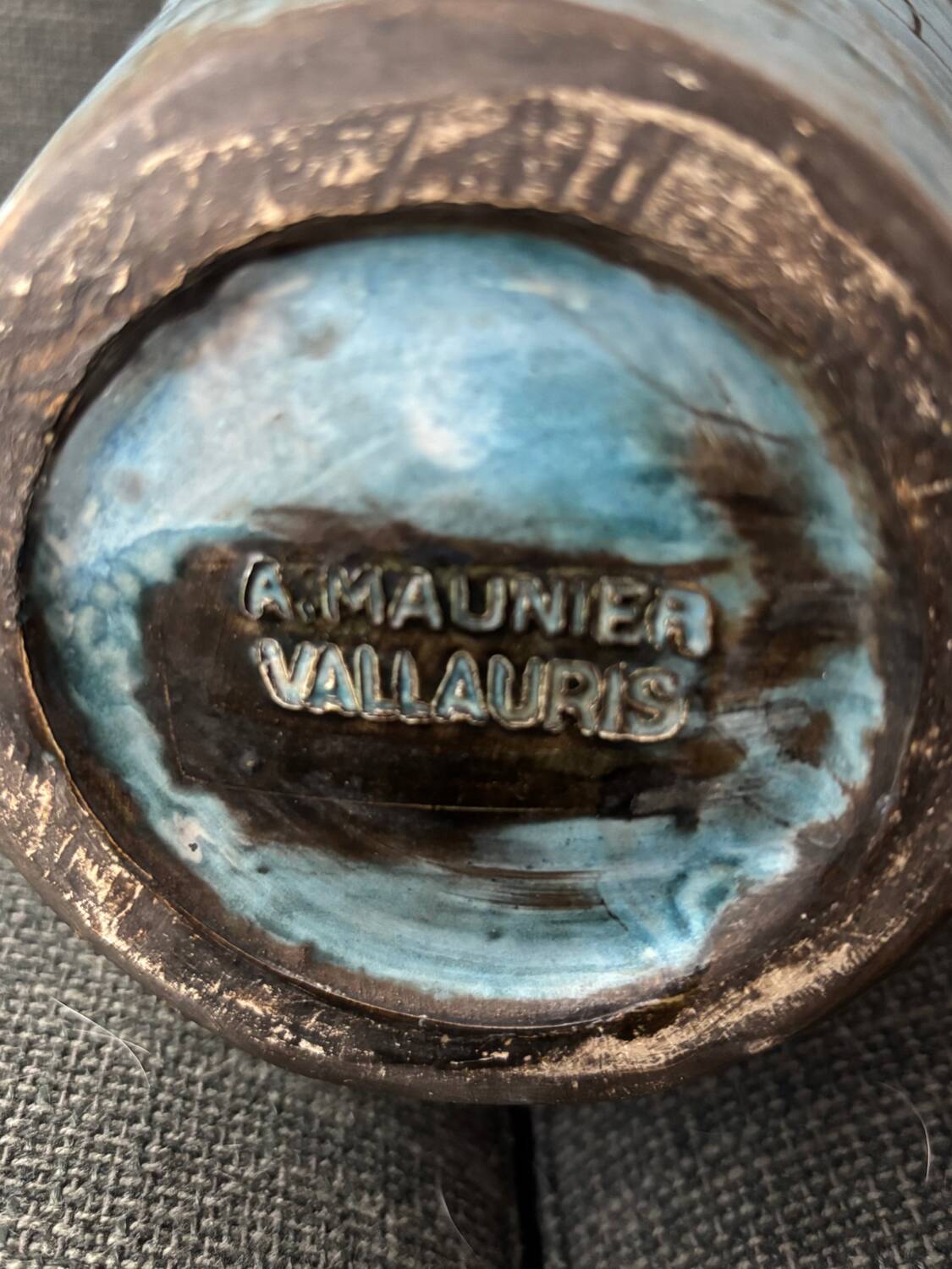 Alain Maunier Vallauris Vase