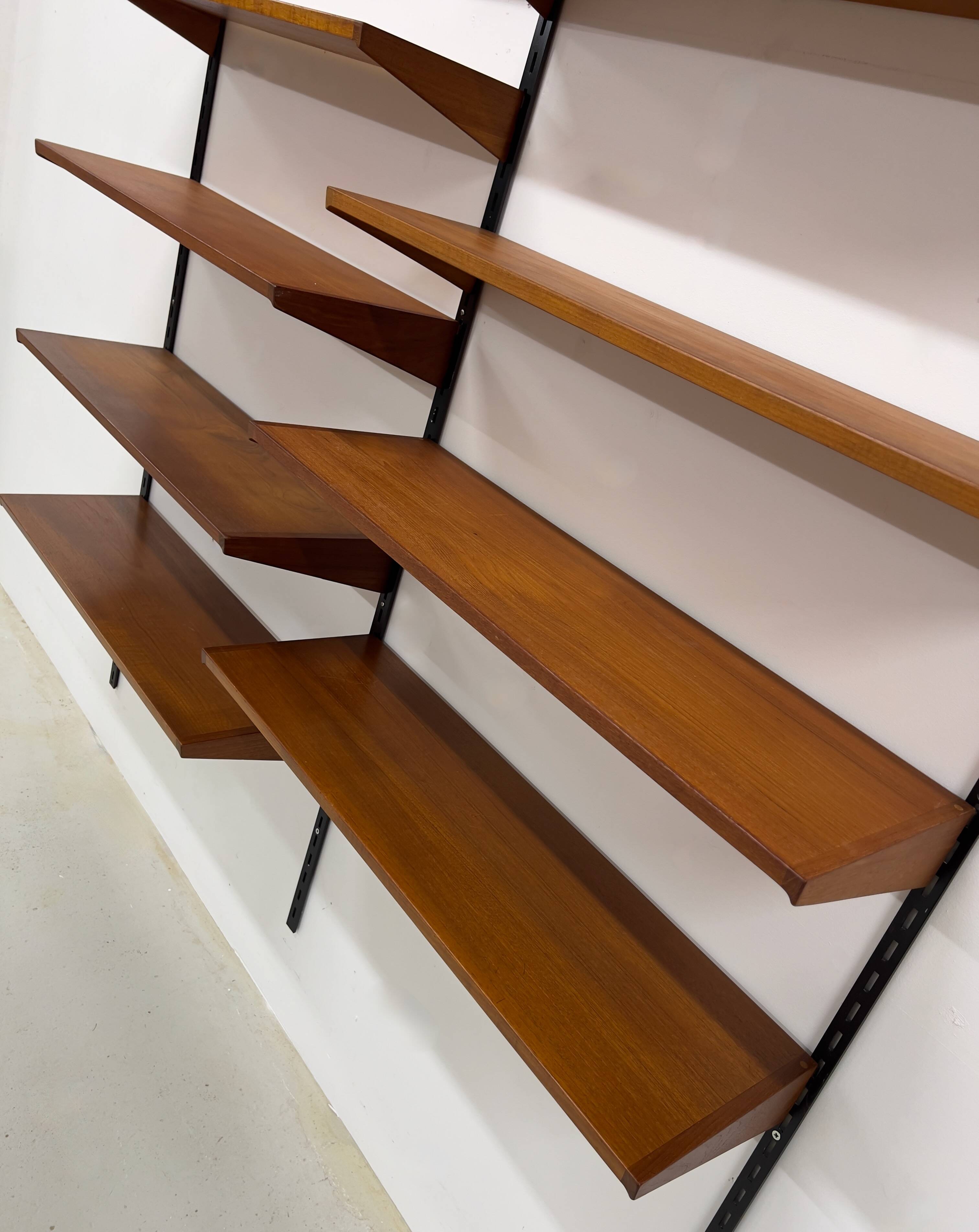 Teak Shelving System By Kai Kristiansen For Feldballes