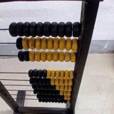 Old large wooden abacus