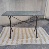 Small metal/marble bistro table