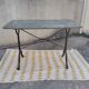 Small metal/marble bistro table