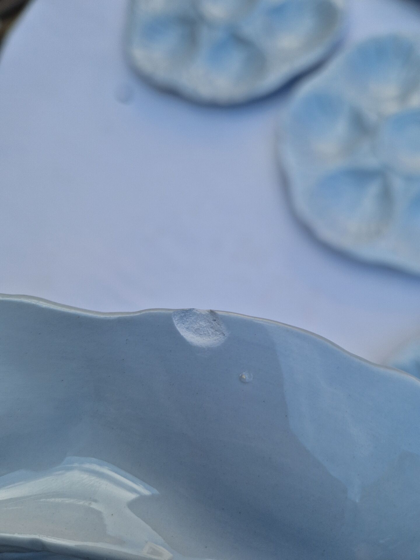 Set of 6 shell plates